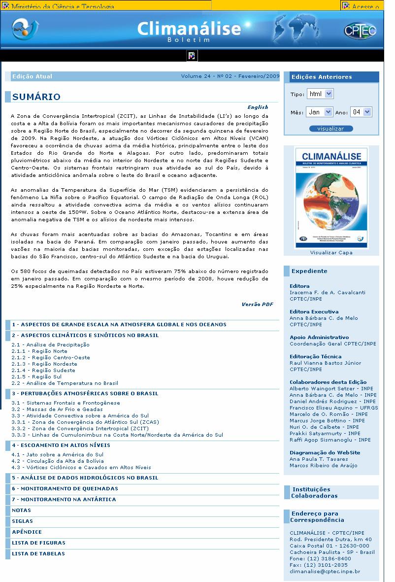 Metodologia A identificação e caracterização dos