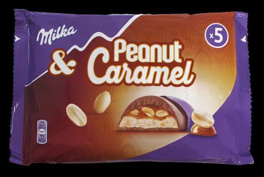 MILKA Peanut & Caramel 24X37gr