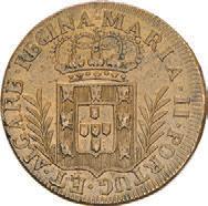 Maria II 316* V Reis 1850 RARA
