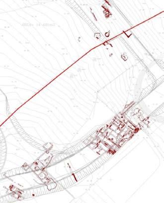 105 Cira-Arqueologia I ATAS MESA REDONDA DE OLISIPO A IERABRIGA Núcleo de produção Figura 2 Planta geral das estruturas identificadas no sítio das Almoinhas Figura 3 Planta dos fornos 1 e 2 O núcleo