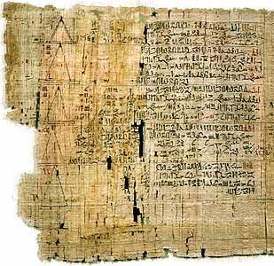 navegandodelpasadoalfuturo.net/babilonia * Papiro de Rhind ou Papiro de Ahmes - 1.650 a.c - cópia de um trabalho ainda mais antigo.