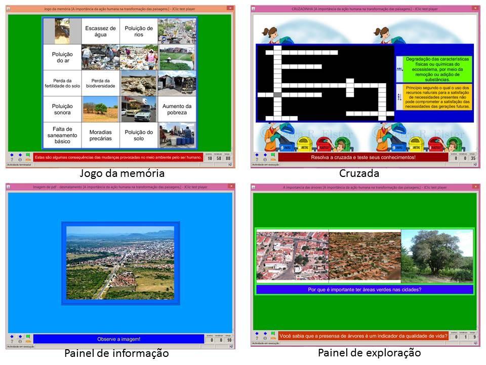 Atividades observação e discussão de imagens da cidade; - Compreender que as mudanças ocorridas na paisagem, ao longo dos anos, resultam em graves impactos sociais e ambientais; - Conhecer as