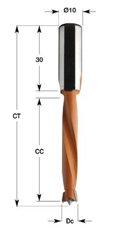 BOCAS DE CONEXÃO ÁPIDA Série 308-310 H FUADEIAS - FUOS NÃO PASSANES S=Ø10X20 e S=Ø10x27 mm Série 308 (polegadas) 308.040.11 308.040.12 4 5/32 26 57,5 310.045.11 310.045.12 4,5-22 57,5 308.050.