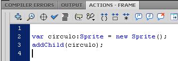 Desenhando em ActionScript 3 Para desenhar na tela: criar um Sprite Sprite é um desenho que pode se mover Depois,