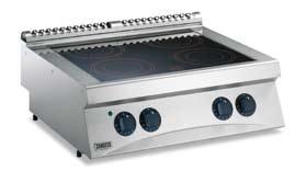 com forno GN de 6 kw ou sobre base aberta.