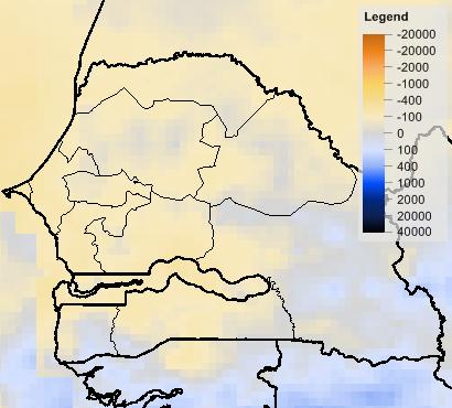 Destaques: Precipitação: Precipitações fracas e irregulares na maior parte do Senegal durante a época agrícola de 2014 Seca: Não foram alcançadas as condições de plantio na maioria das áreas, devido