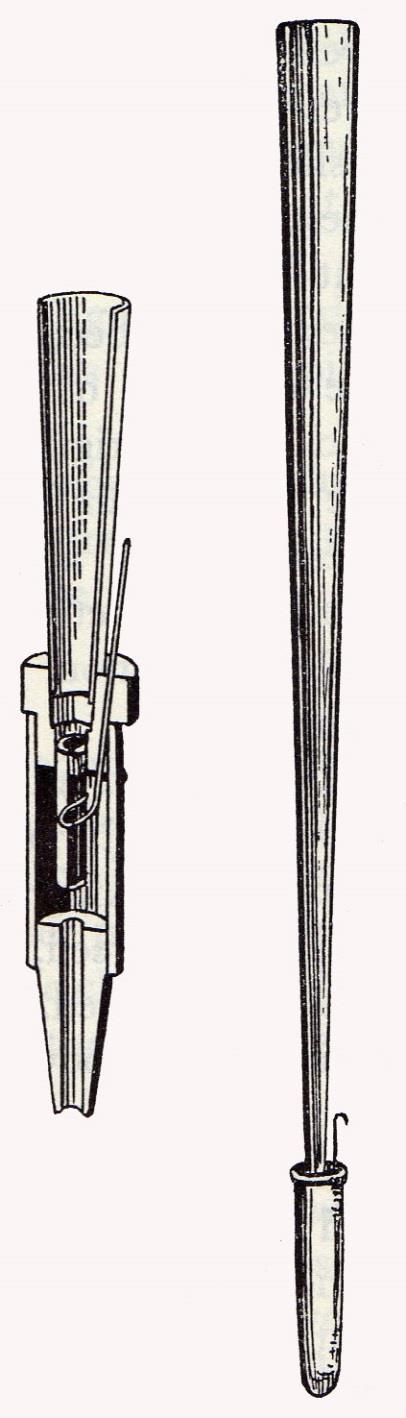 Tipos de Tubos Tubo tipo Reed Além de tubos cilíndricos abertos e fechados, o Órgão possui um terceiro tipo de tubo, denominado tubo Reed, tubo palhetado, ou tubo de palhetas Neste tubo, uma haste