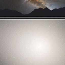 a Via Láctea e M31