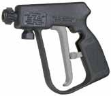 Pistolas de Pulverização PW4000A O modelo GunJet PW4000A é uma pistola de pulverização de alta pressão durável que oferece conforto e controle.