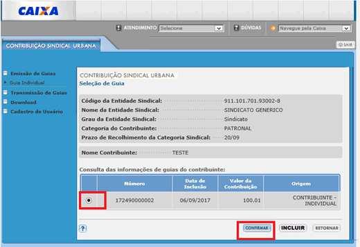 Ao confirmar o sistema abrirá a tela abaixo.