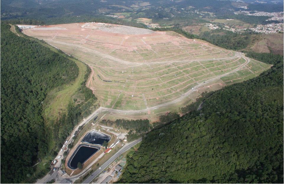 O ATERRO SANITÁRIO É OBRA CIVIL QUE SE CONSTRÓE E SÓ TERMINA QUANDO SE