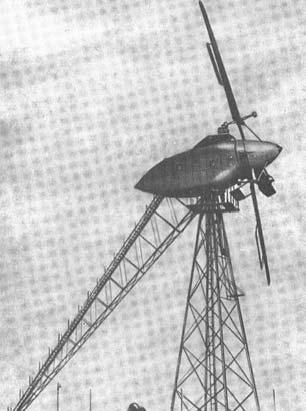 Aerogerdores de grnde porte Turbin Eólic Blclv (1931-1934) Potênci de 100