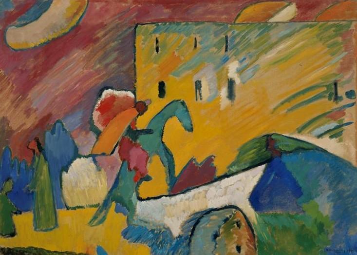 EXPRESSIONISMO ALEMÃO Kandinsky. Improvisação III, 1909.