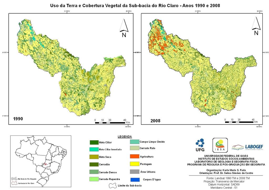 VI Seminário Latino-Americano de Geografia Física II Seminário Ibero-Americano de Geografia Física Universidade de