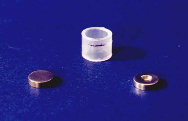 Material e método 93 feita uma referência, na forma de um sulco, na face externa do anel dois milímetros distante de sua extremidade superior (Figura 1c).