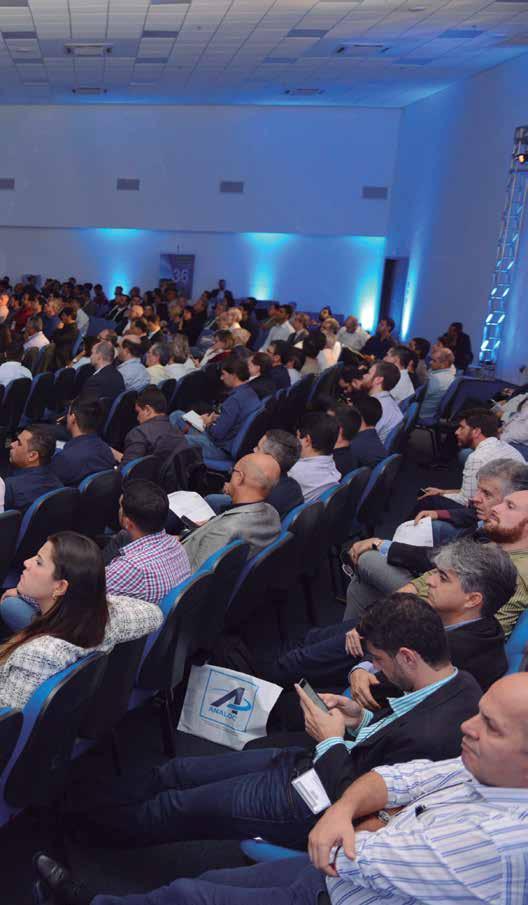 Arena do conhecimento Com programação extensa, o Sobratema Summit reuniu 870 participantes, que puderam acompanhar apresentações relacionadas a todos os setores expostos nas feiras Realizado pela