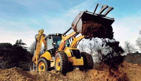 braço traseiro. Além de escavar mais fundo, o braço extensível possibilita o carregamento de caminhões até um metro mais alto, como lembra Cera, da Caterpillar.