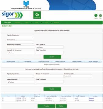 3. SISTEMA ESTADUAL DE GERENCIAMENTO ONLINE DE RESÍDUOS SÓLIDOS SIGOR MÓDULO CONSTRUÇÃO CIVIL 59