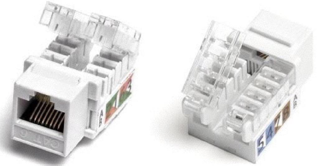 Par Trançado - Conectores Tomada RJ45 fêmea ou