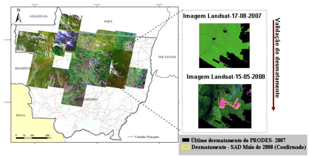 Maio de 2008 Sobre o SAD Em 2006, o Imazon desenvolveu o Sistema de Alerta de Desmatamento (SAD).