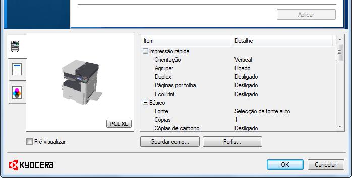 Utilização num PC > Imprimir a partir do PC Imprimir a partir do PC Siga os passos descritos abaixo para imprimir documentos a partir de aplicações.