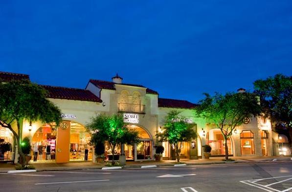 Histórico Highland Park Shopping, Dallas (1931) Fonte: Setor