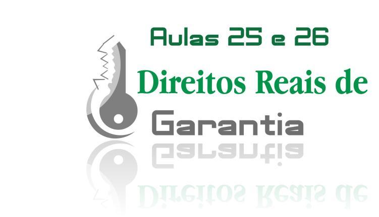 Para adentrar o assunto de Direitos Reais de Garantia, inicialmente vejamos as palavras do professor Rafael de Menezes: Vamos começar hoje a terceira e última parte do estudo dos direitos reais