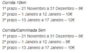 4 ABASTECIMENTOS A prova dos 10km terá abastecimento aos 5km e meta. A prova dos 5km terá abastecimento na meta. 5 DURAÇÃO A prova terá a duração máxima de 2h.