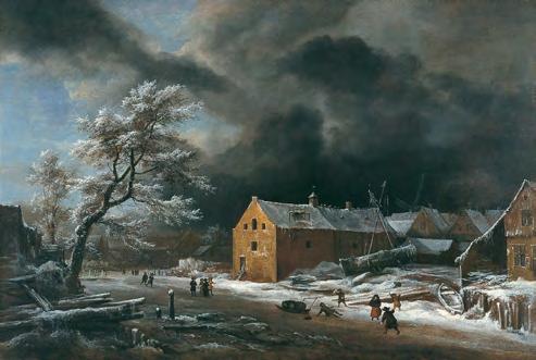 ENERGIA E DESENVOLVIMENTO ECONÓMICO Jacob Isaacksz. van Ruisdael e colaboradores (?) Paisagem de Inverno, c.