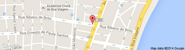 avenida temos à entrada do Shopping Recife, que é o maior do nordeste, e segundo maior do Brasil, e também acesso