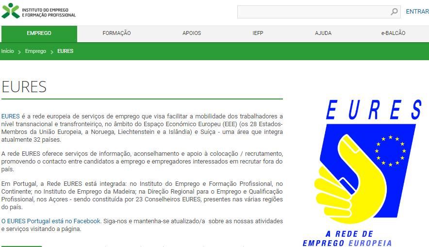 Website EURES