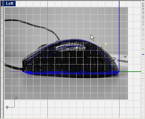 Coma superficie superior pronta, fazer a superfície lateral que fechas o topo com a lateral do mouse, usando o Sweep por dois eixos.