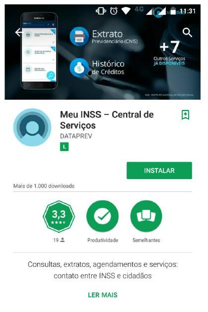 Para operacionalização do Projeto INSS Digital temos os seguintes sistemas: 1.