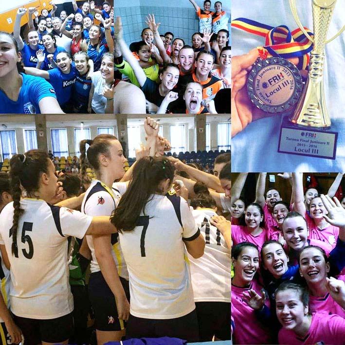 15-21 iunie 2016 Echipa de handbal junioare II CSM Ploieºti a reuºit sã cucereascã medaliile de bronz la turneul final organizat pentru aceastã categorie, la Târgoviºte, fetele pregãtite de Daniel