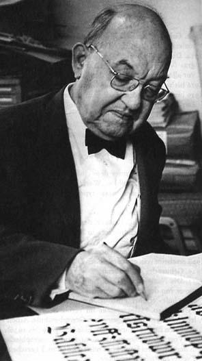 Jan Tschichold (1902-1974) Com a excepção de uma breve estadia em Londres, onde reformulou o design da série de livros de bolso Penguin Books, Jan Tschichold viveu na Suíça até à sua morte em 11 de