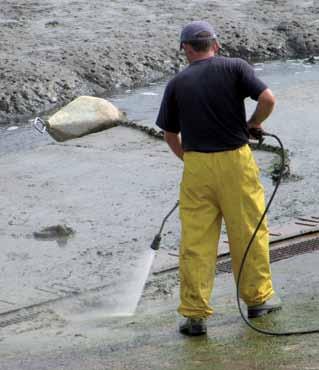 segurança e medidor de fluxo para verificar a ausência de água. Ref.