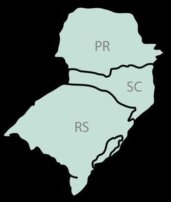 REGIÃO SUL 60% DAS MATRIZES DO PAÍS 72% DAS GRANJAS DE PRODUÇÃO (CC/UPL/UPD) MÉDIA DE 456 MATRIZES/GRANJA 81% DE