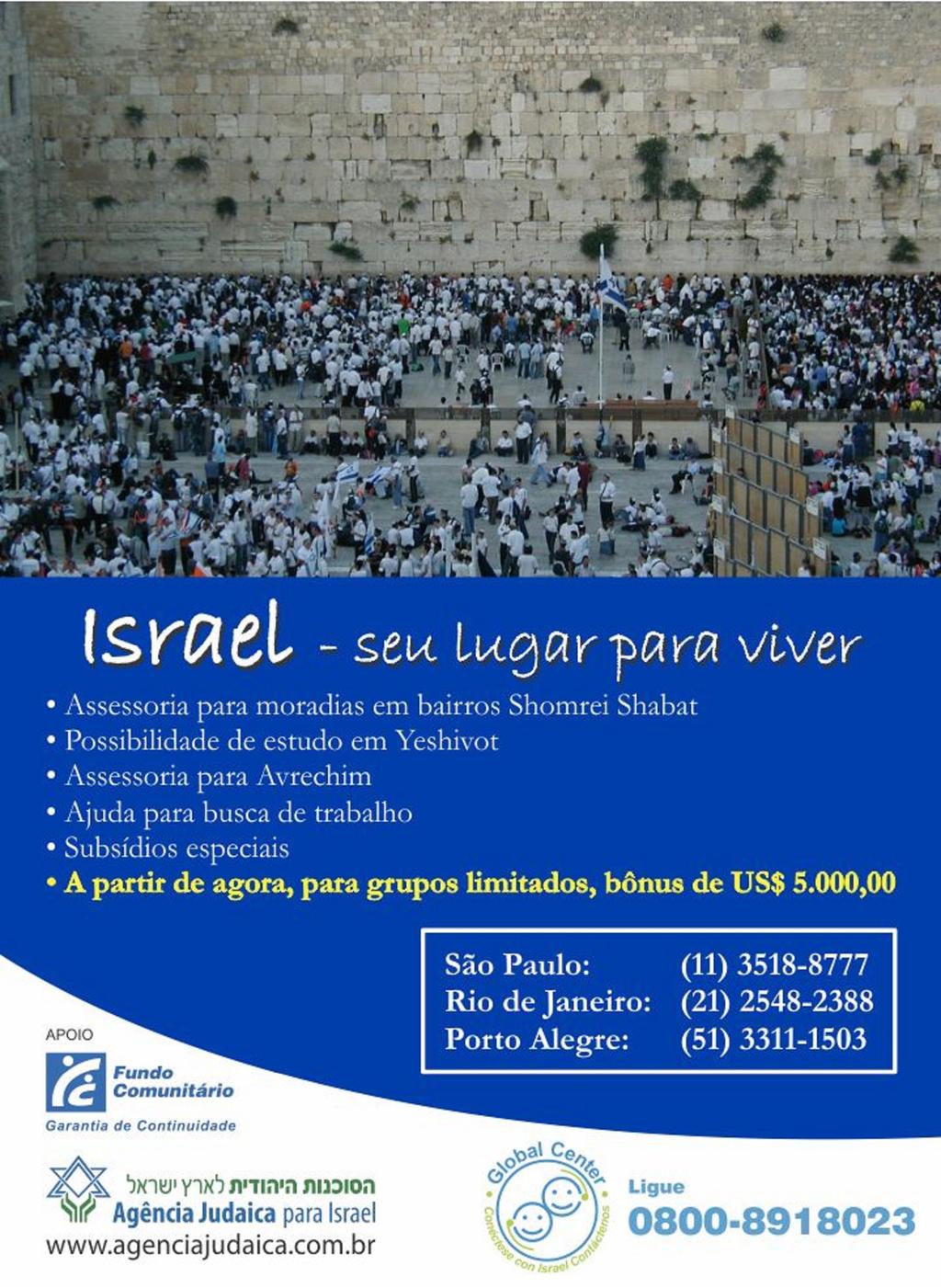 Da Agência Judaica