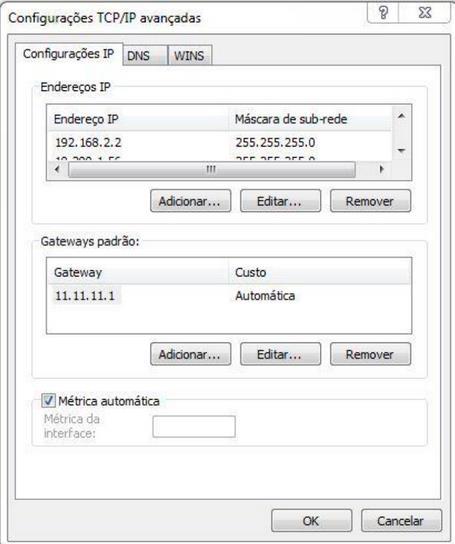 Feito isto, clique em Propriedades Adicione o protocolo TCP/IP Versão 4 (TCP/IPv4), se no caso não estiver utilizando IP fixo atribua