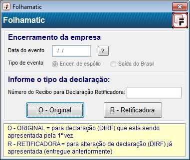 Pág. 15/49 OBS: Ao Exportar o sistema gera o arquivo DIRF.