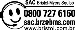 CRF-SP nº 12.529 Fabricado por: Bristol-Myers Squibb Holdings Pharma, Ltd. Liability Company Road 686, KM. 2.3 Bo.