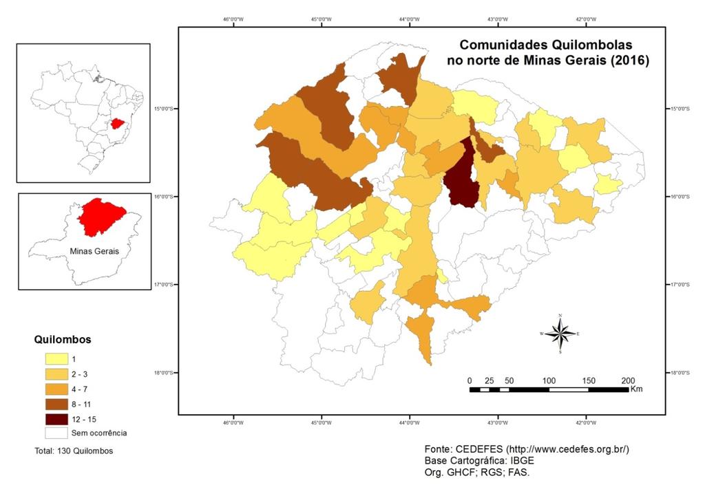a população rural do Norte de Minas totaliza 492.100 habitantes (30,5%), e quando somado ao Vale do Jequitinhonha, esse montante ultrapassa 37% da população nessas duas mesorregiões de Minas Gerais.