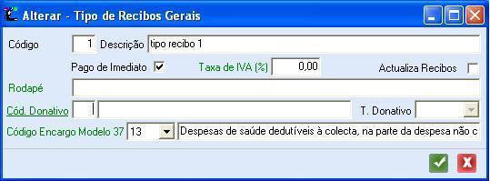 Para a criação do ficheiro devem ser lidos todos os valores que foram parametrizados ir para o modelo 37 que estão nas Recibos de Atividade, Recibos Gerais e Pagamentos de Quotas com Valor Extra