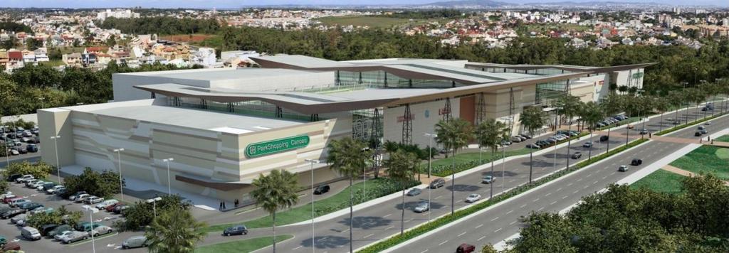 Área do projeto a ser desenvolvido pela Multiplan (em vermelho) Ilustração artística de projeto Multiplan inicia a pré-locação do ParkShoppingCanoas A Multiplan iniciou a pré-locação do