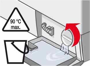 C speedperfect, ecoperfect, menos, extra; sem centrifugação entre os ciclos de enxaguamento para tecidos delicados laváveis na máquina, por ex.