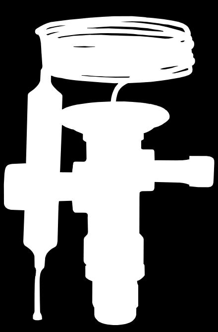 Podem ser fornecidas válvulas com a função MOP para assegurar um funcionamento confiável do compressor Aplicável em vários intervalos de temperatura de evaporação Desempenho confiável e consistente