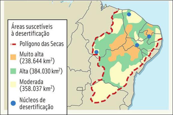 Polígono das Secas Os municípios que formam o Polígono das Secas são aqueles relacionados no Manual de Preenchimento da DITR, situados nos Estados de Alagoas, Bahia, Ceará, Minas Gerais, Paraíba,