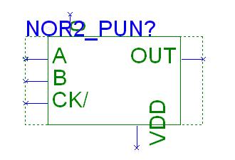 NOR2_PUN NAND2_PDN - Construa um circuito de teste (chame-lhe TEST_LAB07.sch).