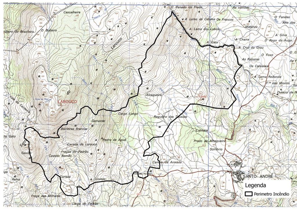 1. NOTA INTRODUTÓRIA: No dia 12 de setembro de 2016 teve origem em Gralhas, no concelho de Montalegre um incêndio que se prolongou até ao dia 13 de setembro, e que teve como resultado final áreas