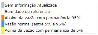 BOLETIM DIÁRIO DE MONITORAMENTO - VAZÃO Código Estação Data e Hora Último 4h 8h 12h 24h 96h 27320000 ARAGUACEMA (CHACARA ARAGUAIA) 28280000 ARAGUANÃ 28850000 ARAGUATINS 26/10/2017 07:30 582,91 612,14